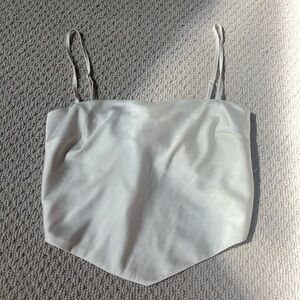Aritzia Sunday Best Elektra Satin Camisole Tank Top